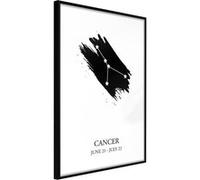Poster et affiche - Zodiac: Cancer I - 40x60 Artgeist (37758) NOIR