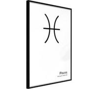 Poster et affiche - Zodiac: Pisces II - 40x60 Artgeist (37956) NOIR G