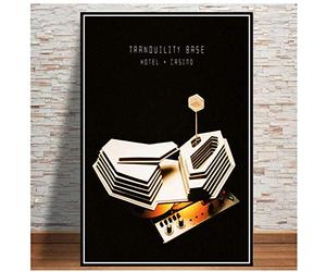 Poster et impressions Arctic Monkeys Music Band - Citation sur toile - Décoration murale - 50 x 70 cm - Sans cadre