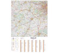 Poster - Eure-et-Loir (119 x 85 cm) | Blay Foldex - PVC 3 mm