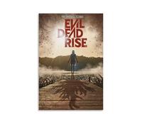 Poster Evil Dead Rise sur toile - Impression d'art mural esthétique pour chambre - 20 x 30 cm - Style sans cadre