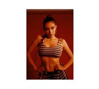 Poster exclusif sur toile représentant Madison de la chanteuse populaire Madison - Décoration murale pour salon, chambre à coucher - 40 x 60 cm