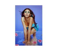 Poster exclusif sur toile représentant Madison de la chanteuse populaire Madison - Décoration murale pour salon, chambre à coucher - 30 x 45 cm