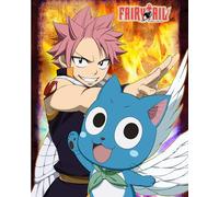 Poster Fairy Tail - Natsu & Happy - Série Manga Anime - Kono Subarashii - Dimensions : 61 x 91,5 cm