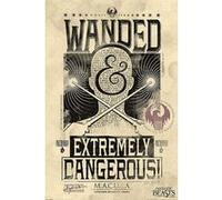 Poster Fantastic Beasts and Wh Wanded & Extremely Dangerous! 91,5 cm x 61 cm G