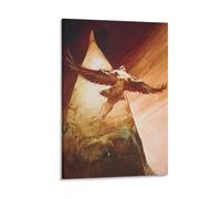 Poster fantastique Frank Frazetta (11) - Décoration murale - Impression sur toile - 40 x 60 cm