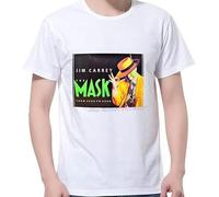 Poster Film White The Happiness is Have My Short Sleeve t-Shirts Summer Men's Clothing Graphic t Shirts Harajuku Men Clothing Manches Courtes(X-Large)