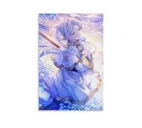 Poster Frieren Sousou No Frieren - Art mural (2) - Impression sur toile - Affiches d'œuvres d'art - Esthétique pour chambre - 40 x 60 cm