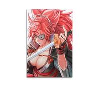 Poster Game Guilty Gear sur toile - Impression d'art moderne pour chambre à coucher - 30 x 45 cm