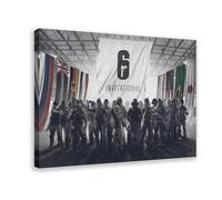 Poster Game Rainbow Six Siege Operator Fuze (8) sur toile - Décoration murale pour salon, chambre à coucher, avec cadre - 30 x 45 cm