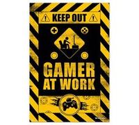 Grupo Erik – Poster Gameration Gamer At Work – Affiche déco murale