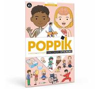 Poster géant 48 stickers le corps h