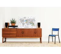 Poster géant à colorier - Atlas - OMY