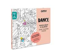 Poster géant à colorier Danse OMY