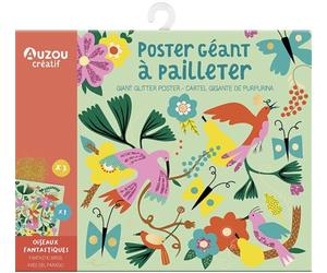 Poster géant à pailleter - - Sarah Andreacchio - Auzou Philippe Eds - Jeux livres objets