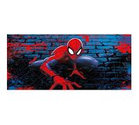 Poster géant - Disney Marvel Avengers - Spider-Man accroupi - 202 cm x 90 cm - Multicolore