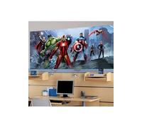 The Avengers Marvel Panorama Papier Peint dècoration pour la Chambre d'enfants 202x90cm