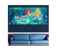 Poster géant La Petite Sirène Ariel - Disney - Rectangulaire - L202 x H90 cm