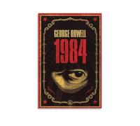 Poster George Orwell sur toile - Décoration murale - Œuvres d'art à suspendre - 20 x 30 cm