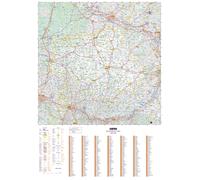 Poster - Gers (119 x 85 cm) | Blay Foldex - Papier 150 g avec plastification mate