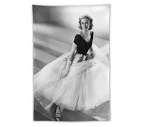 Poster Grace Kelly Star Actrice Américaine Impression Photo Art Mural Tapisserie Peinture Tapisserie Oeuvres d'art Idée Cadeau Esthétique Chambre 101,6 x 152,4 cm