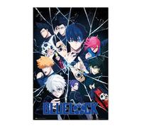 Poster - GRUPO ERIK - BLUE LOCK - 61 x 91,5 cm - Papier brillant - Décoration murale