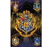 Poster Harry PotterPoudlard Maison Crest. 91,5 cm x 61 cm G
