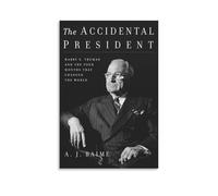 Poster Harry S. Truman Ancien Président des États-Unis - Impression sur toile et décoration murale moderne - 20 x 30 cm