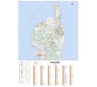 Poster - Haute-Corse (119 x 85 cm) | Blay Foldex - PVC 3 mm