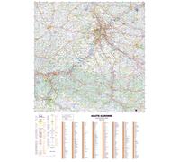 Poster - Haute-Garonne (119 x 85 cm) | Blay Foldex - PVC 3 mm