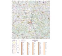 Poster - Haute-Vienne (119 x 85 cm) | Blay Foldex - Papier 150 g avec plastification mate