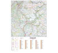 Poster - Hautes-Alpes (119 x 85 cm) | Blay Foldex - PVC 3 mm