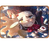 Poster Heterochromia, Rikka Takanashi, Love Chunibyo & Other Delusions Anime Décoration murale rétro en métal 20,3 x 30,5 cm