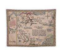 Poster Hobbit Le Seigneur des Anneaux - Poster de la Terre du Milieu - Art LOTR - Tapisserie murale - Impression moderne - Décoration de chambre à coucher - 76,2 x 101,6 cm