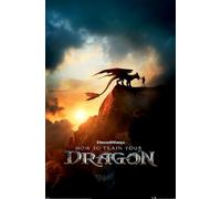 Poster « How to train your Dragon » - Sans dents - 61 x 91,5 cm