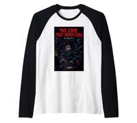 Poster Humoristique de Programmeur Informatique The Code That Never Ends Manche Raglan