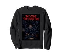 Poster Humoristique de Programmeur Informatique The Code That Never Ends Sweatshirt