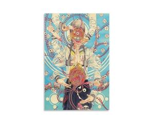 Poster humoristique Shintaro Kago Horror (53) pour décoration murale d'intérieur - 20 x 30 cm