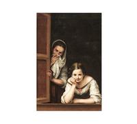 Poster humoristique vintage sur toile pour salle de bain, décoration de chambre, bureau, chambre, cadeau 60 x 90 cm