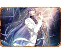 Poster Hypnosis Mic, Jakurai Jinguji Anime Décoration murale rétro en métal 20,3 x 30,5 cm