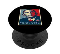 Poster « I Miss Obama Hope » de Barack Obama PopSockets PopGrip Adhésif