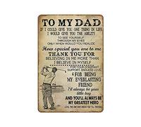 Poster « If I Could Give You One Thing in Life » - Décoration murale vintage - 20,3 x 30,5 cm