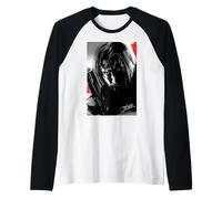 Poster illustré John Wick Manche Raglan
