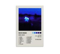 Poster imperméable Never Enough de Daniel Caesar - Impression murale imperméable - Résistante à l'humidité - Facile à installer et à la décoloration - Style sans cadre - 30 x 45 cm