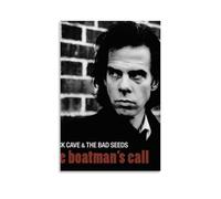 Poster imperméable sur toile de Nick Cave And The Bad Seeds The Boatman's Call - Décoration murale adaptée pour bureau, chambre à coucher, salon - 30 x 45 cm - Style sans cadre