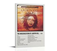Poster imperméable The Miseducation of Lauryn Hill par Lauryn Hill - Impression d'intérieur imperméable - Résistant à l'humidité, facile à installer et à la décoloration - Style cadre 30 x 45 cm