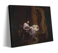 Poster imprimé décoratif de Joseph Wright of Derby's Painting 20,3 x 30,5 cm