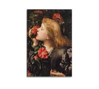 Poster imprimé sur toile George Frederic Works (Ellen Terry) - Décoration murale - 50 x 75 cm