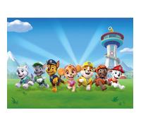 Poster Intissé - Nikelodeon - En avant - 160 cm x 110 cm - Multicolor - Résistant à l'eau