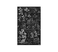 Komar VD-052 Papier Peint Mural/Papier Peint/Affiche, Noir/Blanc